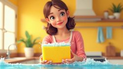 Meilleure éponge vaisselle : efficacité et durabilité